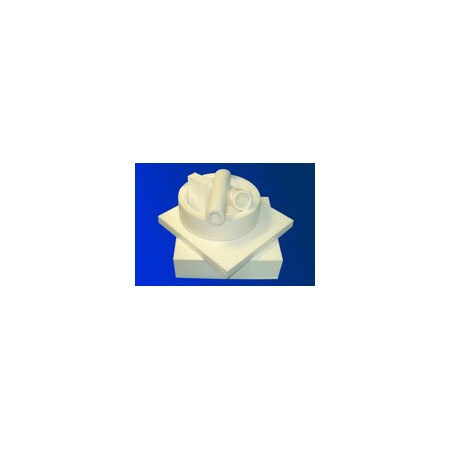 Professional Plastics Natural Teflon 12 L, 1.25 W RTFE1.250V